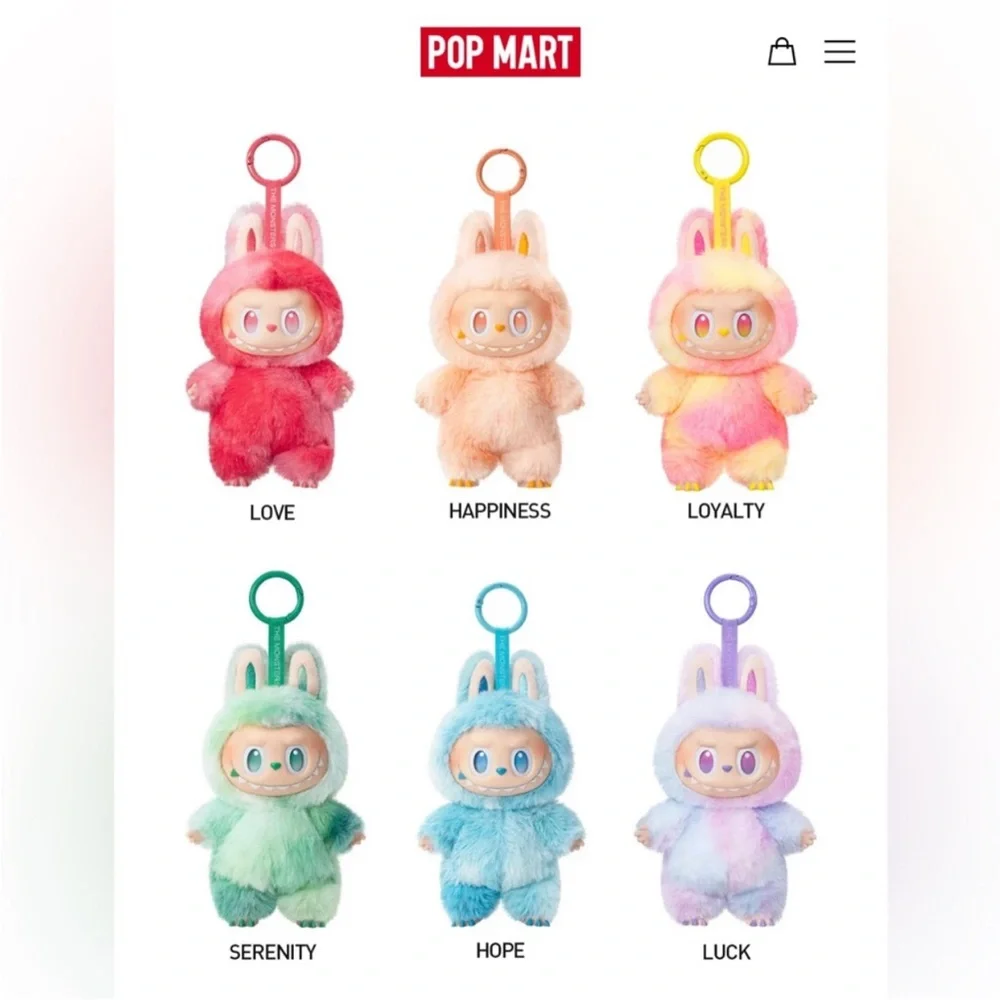 NWT Labubu Big Into Energy Pop Mart Blue Hope - Picture 11 of 11